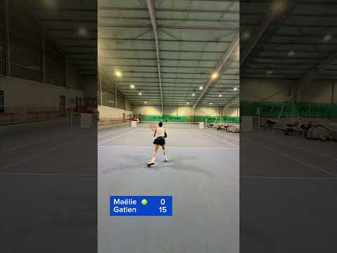 Partie 2 on échange les service 🔥 #tennisfrance #tennis