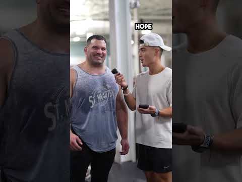 Bro was shook ?? #shorts #benchpress #gym #publicinterview #workout