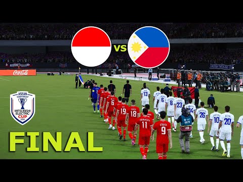 INDONESIA vs PHILIPPINES | FINAL - ACEAN Championship 2024 | Full Match AllGoals | PES Gameplay