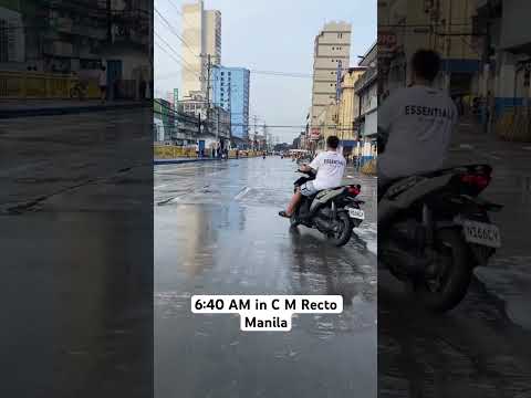 6:40 AM in CM Recto Manila #manilaupdate #letsmakemanilagreatagain
