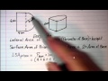 Surface Area and Volume Concepts