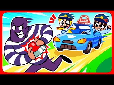 🚨 Super Police Car Lost Siren 🚓 Car Repair Song + Police Song 🚔