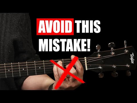 The #1 HUGE Mistake Beginners Make with Barre Chords