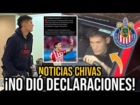 🚨¡CHIQUETE OROZCO *NO* QUISO dar DECLARACIONES! *TEMA CERRADO* ¡MOMENTO CRÍTICO! 🚨NOTICIAS CHIVAS