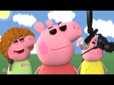 When Peppa Pig Makes A Rap Song (Animated Movie)