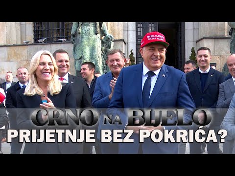 CRNO NA BIJELO: Kako od ministra bezbjednosti BiH do zatvora? Dodikove prijetnje bankama?!