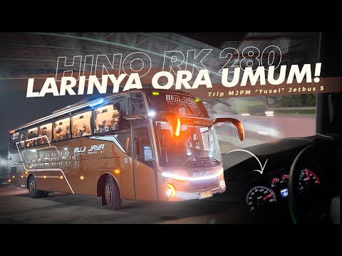 JADI ANDALAN NGEJAR JAM PAGI !! 🔥 - Trip Armada Baru MJPM "Yusel" | Jetbus 5 Jepara-Jakarta