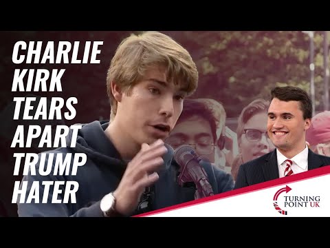 Charlie Kirk Tears Apart Trump Hater