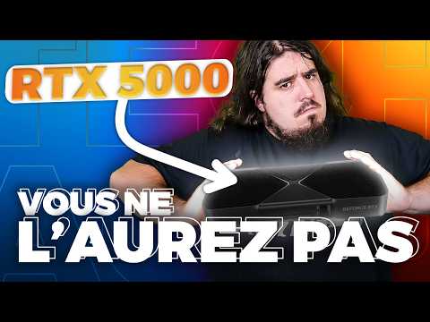 RTX 5000 : Pénurie & Hors Stock Édition - Tech Actu #211