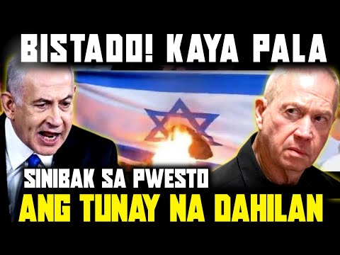 BISTADO! KAYA PALA SINIBAK SA PWESTO ANG DEFENSE MINISTER NG ISRAEL | NETANYAHU GALLANT ANALYSIS