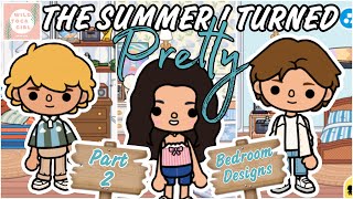 TSITP BEDROOM DESIGNS 🛏️🩵🐚 TOCA BOCA WORLD 🌍 