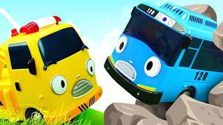 Tayo toys - Cars and toy trucks save Tayo bus for kids
