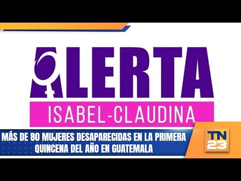 Más de 80 mujeres desaparecidas en la primera quincena del año en Guatemala