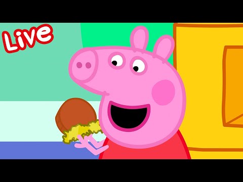 Peppa-Wutz-Geschichten LIVE 🔴 Spielzeug für Kinder | Peppa Wutz Neue Folgen