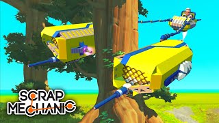 MINDEN FÁNAK NEKIMEGYEK | Scrap Mechanic Podracing #2