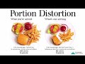 Understanding Portion Distortion and Its Impact