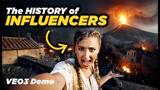 The History of Influencers | Google Veo 3 AI Short Film
