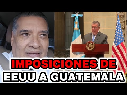 EL ABOGADO MIGUEL BALSELLS SE PRONUNCIA ANTE IMPOSICIONES DE EEUU A GUATEMALA