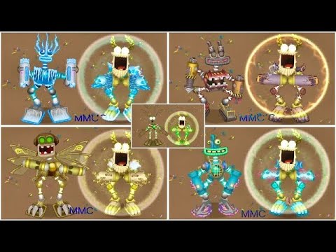 How to draw GOLD EPIC WUBBOX - GOLD ISLAND (My Singing Monsters
