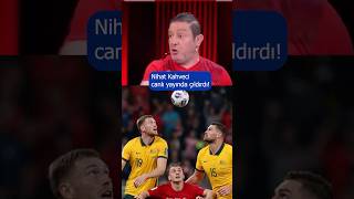 Nihat Kahveci canlı yayında çıldırdı: Uzun adamların yanında Kerem'e orta kesiyoruz