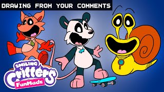 I Drew SMILING CRITTERS FROM YOUR COMMENTS! Poppy Playtime Chapter 3 (Fanmade)