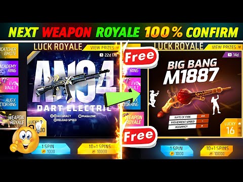 Next Weapon Royale, New Weapon Royale Free Fire 🥳🤯| Free Fire New Event| Ff New Event| New Event Ff