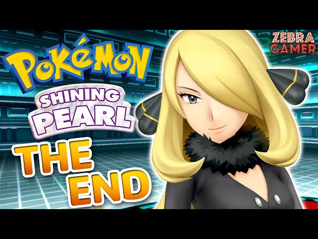 Pokemon Brilliant Diamond and Shining Pearl Walkthrough Part 27 - Elite Four! Champion Cynthia!