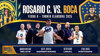 EN VIVO ROSARIO CENTRAL VS BOCA JUNIORS POR EL TORNEO CLAUSURA 💙💛💙 ¡GRATIS!