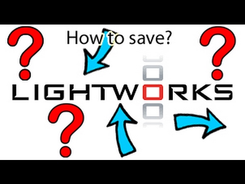 lightworks how to export