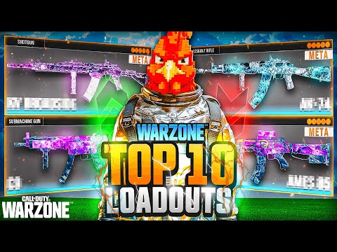 TOP 10 *BROKEN* META Loadouts in Warzone