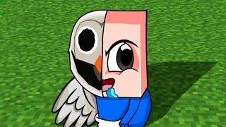 ME CONVIERTO en el BUHO de 99 NOCHES en el BOSQUE para TROLLEAR A MIS AMIGOS en Minecraft 😱
