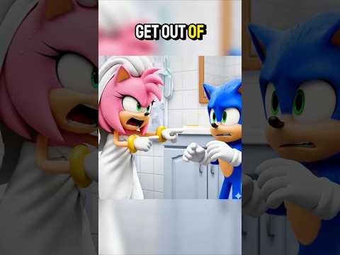 Sonic Can Teleport... And Amy Gets Scared #sonic #comedy