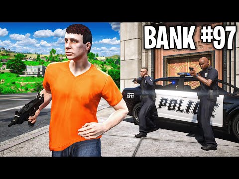 I Robbed 100 Banks in GTA 5 RP