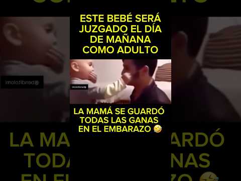 Este bebé será juzgado como adulto el día de mañana como adulto #humor #shrekmemes #funny #duet