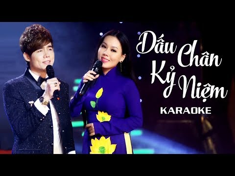 [KARAOKE] Dấu Chân Kỷ Niệm – Lưu Chí Vỹ ft Lưu Ánh Loan