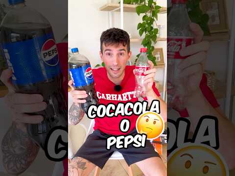 ¿CocaCola🔴o Pepsi🔵?