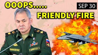 RUSSIANS MADE FRIENDLY FIRE -1 JET - Sep 30 Ukraine War report  #ukrainewar #ukrainewarmap