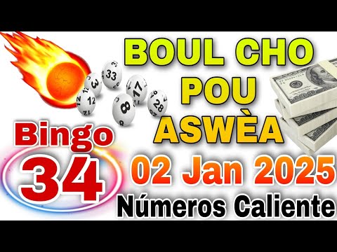 BOUL CHO POU ASWÈA 2 JAN 2025 💯 WALDORF LOTTO ✅ BOULDIFE, SHOW 9, NUMEROS CALIENTE PARA ESTA NOCHE..