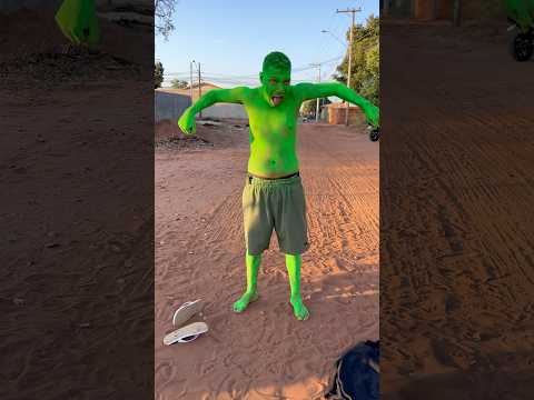 O hulk brasileiro part 2#viralshort #comedia #viralvideo #viralvideo