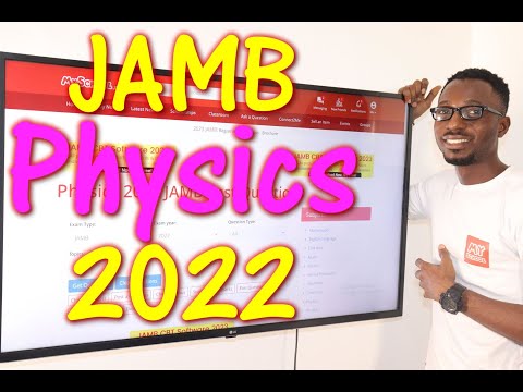 JAMB CBT Physics 2022 Past Questions 1 - 20