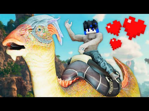 O MEU PRIMEIRO DINOSSAURO NO ARK SURVIVAL EVOLVED!