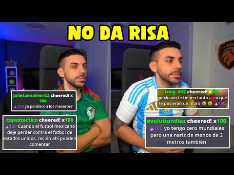 LAS DONACIONES EN EL ARGENTINA VS MÉXICO DE LA KINGS WORLD CUP NATIONS 😂