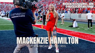 Mackenzie Hamilton Sports Broadcasting Reel