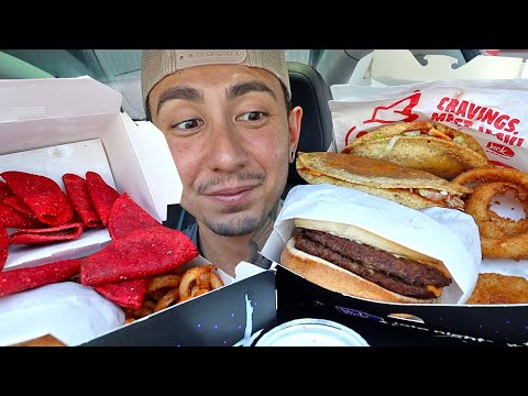 Eating Jack In The Box Mukbang