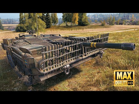 Strv 103B  Dream scenario for a hidden sniper   World of Tanks