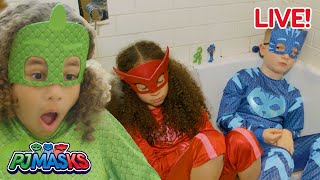 🔴 LIVE 24/7! PJ Masks in real life 🔴 | Pretend play superheroes | PJ Masks Official | #live