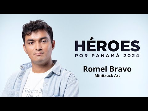 Héroes por Panama 2024 | Romel Bravo Norman: Minitruck Art