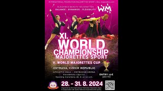 XI. World Championship Majorettes Sport 2024 - 3. day