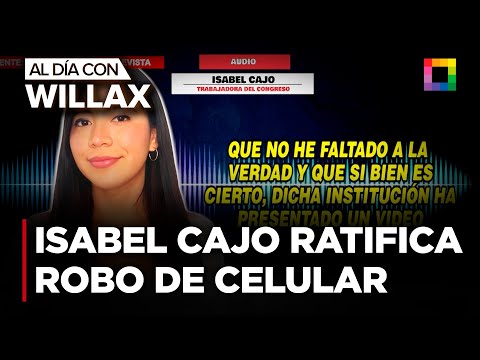 Al Día con Willax - ENE 09 - ISABEL CAJO RATIFICA ROBO DE SU CELULAR EN MAGDALENA | Willax