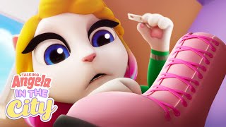 Shoe DRAMA! 🤦‍♀️👢Talking Angela: In the City | Best Cartoon Collection